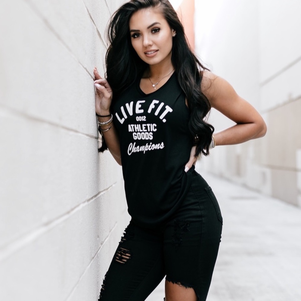 Live Fit Champions Muscle Tank